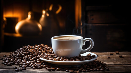 Fototapeta premium Aromatic Coffee Delight