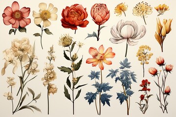 pattern with flowers