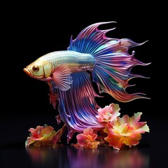 Fototapeta premium fish in aquarium