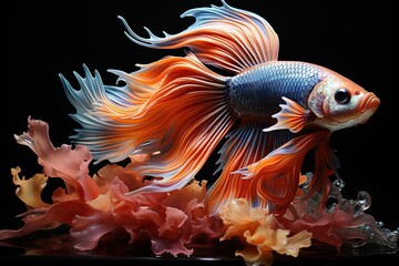 Fototapeta premium fish in aquarium