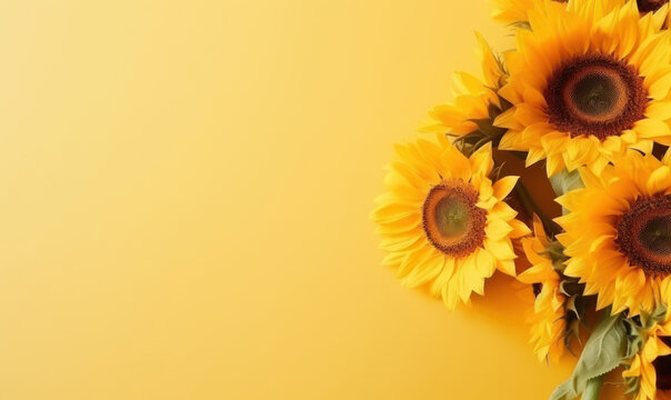 Sunflowers exuding vitality and joy.