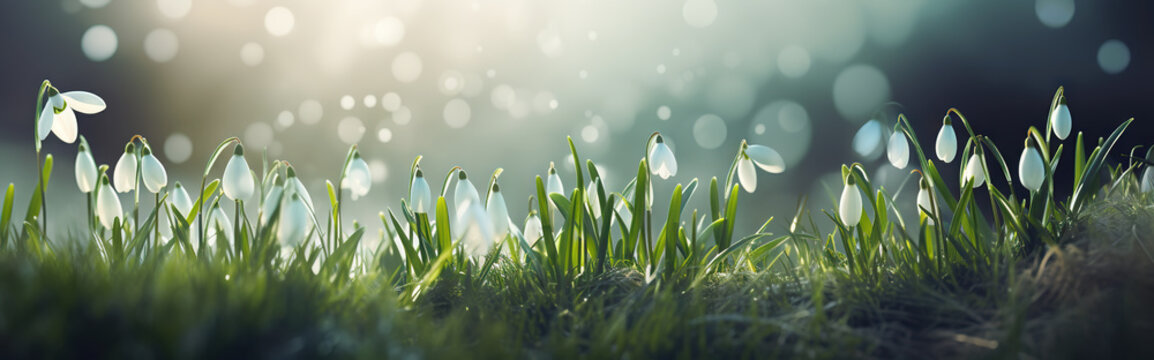 Schneegl&ouml;ckchen im Fr&uuml;hling