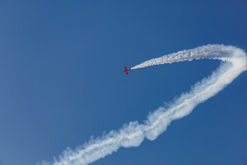 Force jets performing at an air show