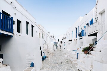 Fototapeta premium street in village city