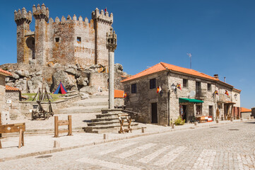 View of the Penedono castle, Portugal - obrazy, fototapety, plakaty
