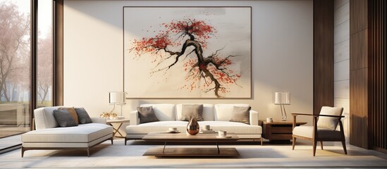 Gorgeous interior in the living area