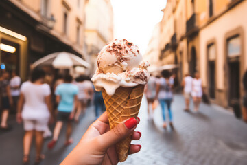 ice cream in the city