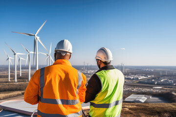 engineer and turbine