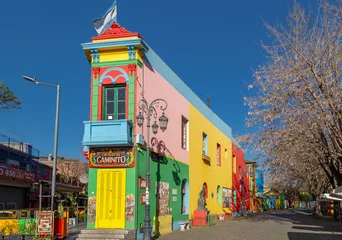 Foto op Plexiglas Buenos Aires Caminito street. La Boca, Buenos Aires, Argentina.