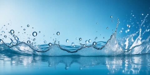 water splash bubbles background