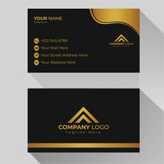 Vector creative modern professional business card template design