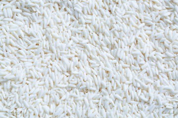 Macro rice details,Close up Jasmine rice texture or Jasmine rice background