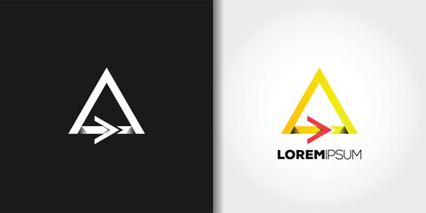 triangle arrow logo
