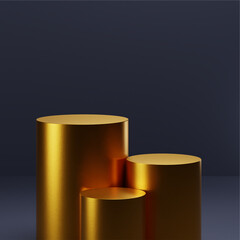 3D Geometric Podium Designed for Product Showcases. Elevate Your Product Presentation with a 3D Geometric Podium. A Stylish 3D Podium Ideal for Showcasing Your Products
