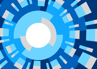 Abstract geometric background. Dynamic illustration for design.