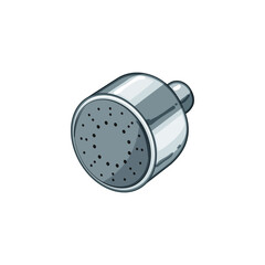 wash shower head cartoon. falling modern, spray object, spa liquid wash shower head sign. isolated symbol vector illustration
