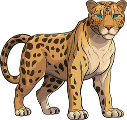 Cute jaguar