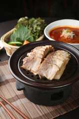 grilled pork chops
