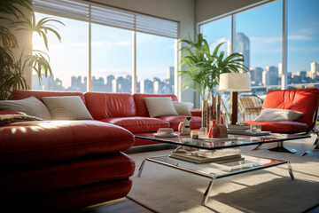 Contemporary living room. Real estate. Real estate agency. Real estate agent.
	