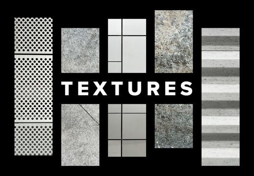Metal And Concrete Background Textures