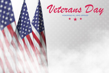 Happy veteran's day. Thank you veterans. Honoring all who served. 11th November. - obrazy, fototapety, plakaty