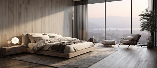 Contemporary interior design for bedrooms