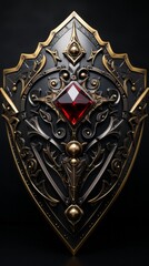 black magic diamond shield