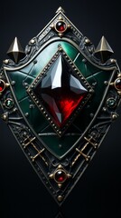 black magic diamond shield