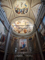 interior of the cathedral of st mary in jerusalem