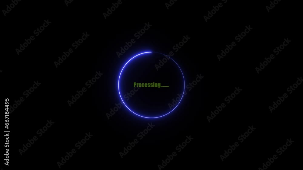 Poster processing bar, circle processing bar, circle loading bar.