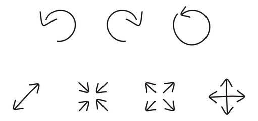 Arrows icons