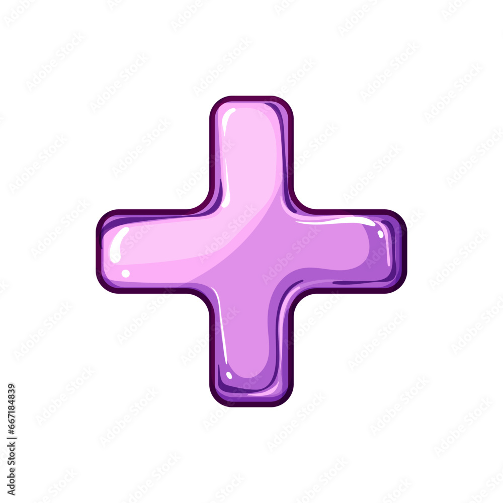 Poster web glass button cartoon. object shiny, glossy element, round website web glass button sign. isolate