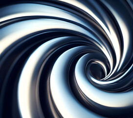 spiral metal swirl