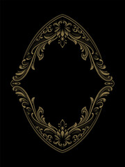 Vintage Classic Luxury Ornament 