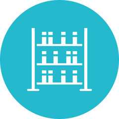 Library Shelves Icon