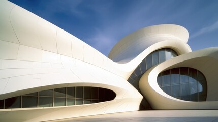 cultural center, close up view, architecture background, abstract. beautiful Generative AI AIG32