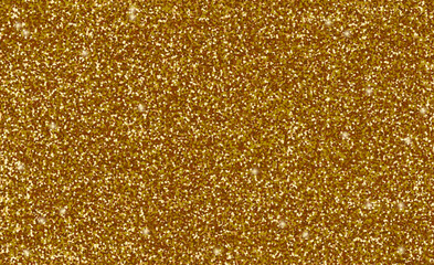 Gold glitter texture. Golden glitter vector pattern