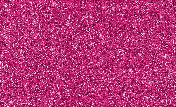Pink glitter texture, rose glitter background