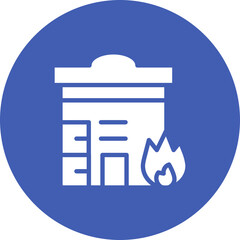 Building Fire Icon