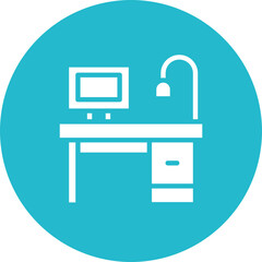 Desktop Table Icon