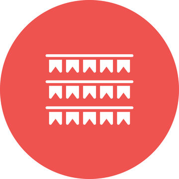 recommend clip art: Bunting Icon