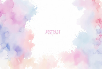 Pink background, Pink Abstract watercolor background with clouds, pink watercolor, abstract watercolor background with watercolor splashes, colorful watercolor