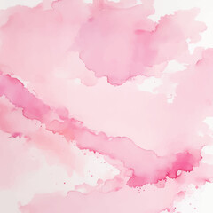 Pink watercolor background with watercolor splashes, Pink watercolor, pink rose background, pink watercolor texture