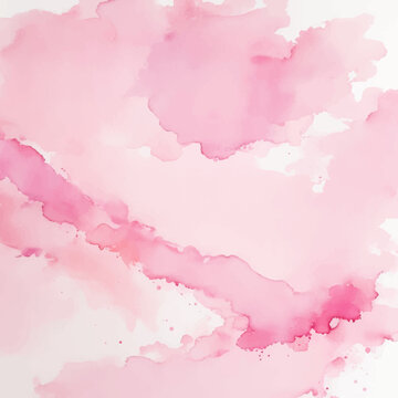 Pink watercolor background with watercolor splashes, Pink watercolor, pink rose background, pink watercolor texture