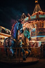 Midnight Magic: Reviving an Abandoned Theme Park with Horses