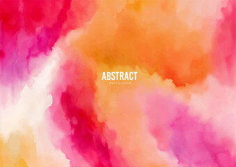 Abstract watercolor background with space, Colorful watercolor background