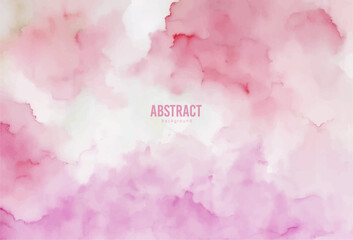 Fototapeta premium Pink background, Pink watercolor