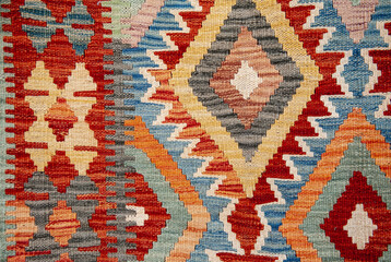 Pattern of traditional carpet texture