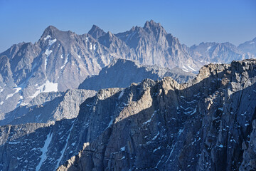 High Sierra Peaks Including The Palisades
