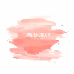 Abstract watercolor background with blots, Orange watercolor, abstract watercolor background with splashes